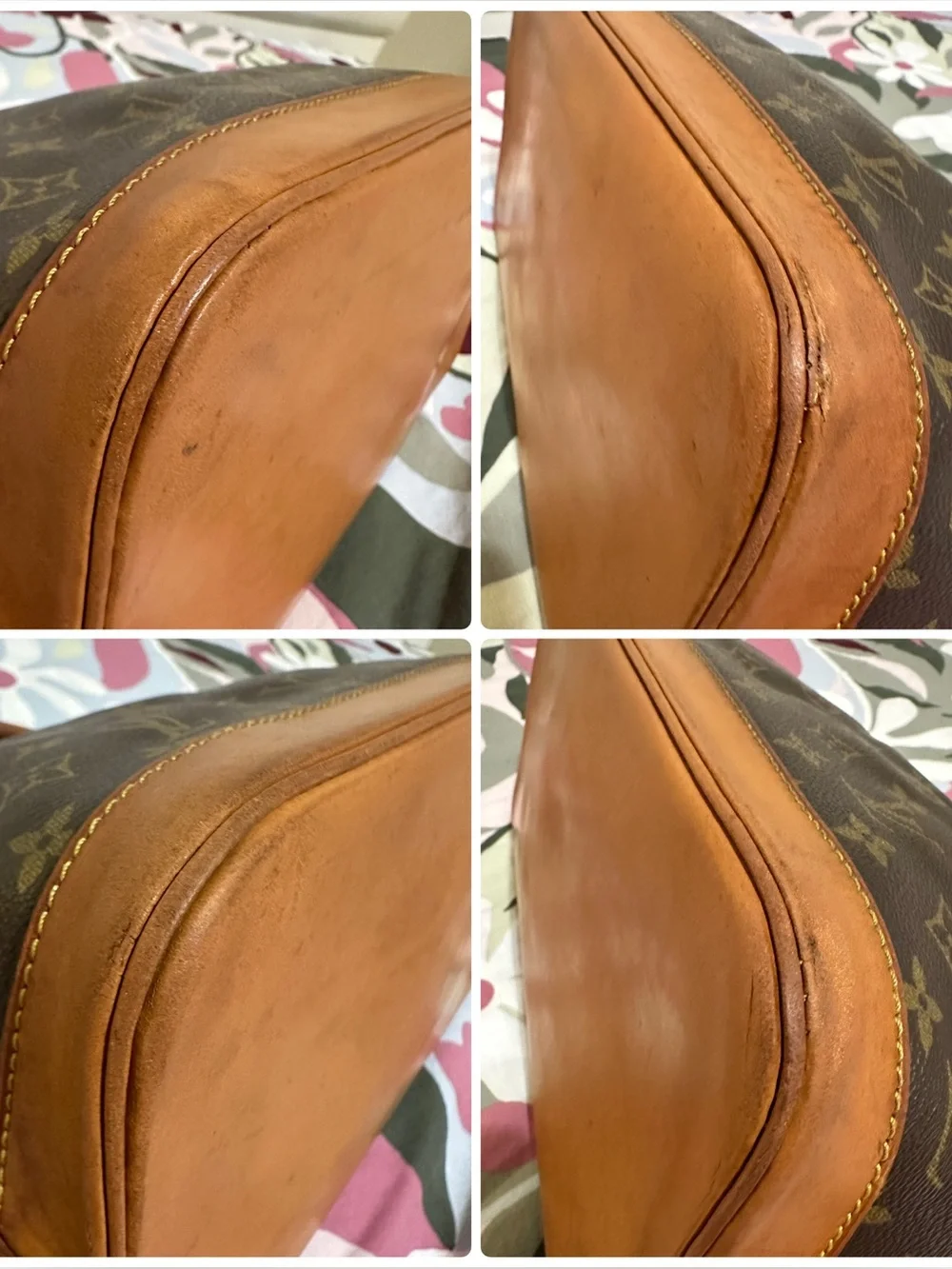 Louis Vuitton Brown Monogram Alma Satchel